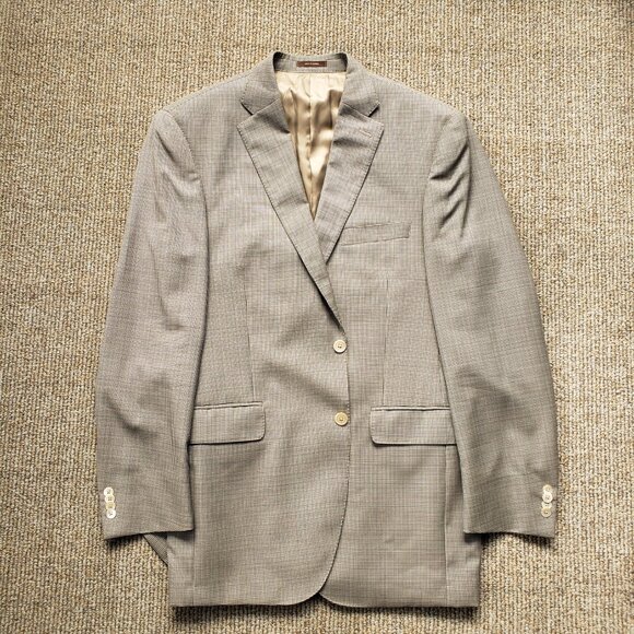 Peter Millar 42T Houndstooth Sport Coat Blazer - Picture 4 of 11